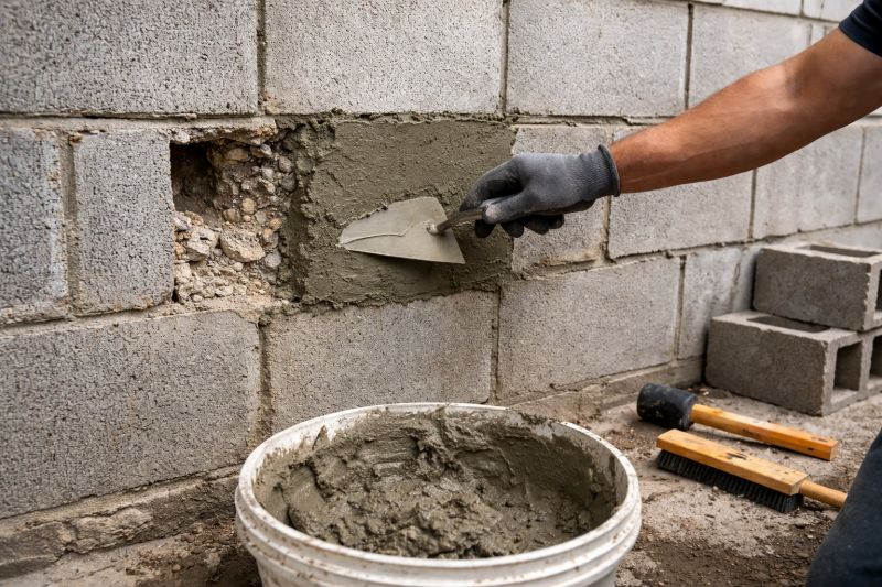 Block Masonry Repair in Summerville, SC
