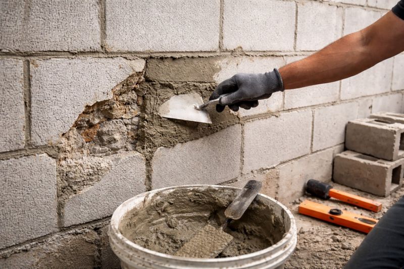 Block Wall Repair in North Charleston, SC