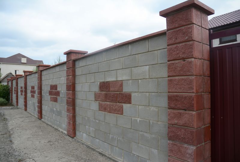Brick Fence Repair in Summerville, SC