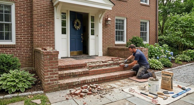 Brick Flatwork Repair in Hollywood, SC