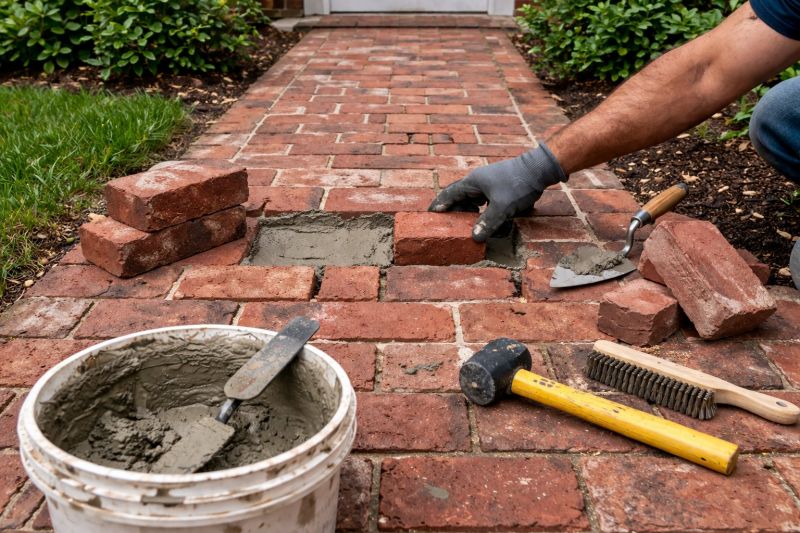 Brick Pathway Repair in Summerville, SC