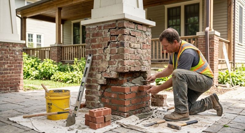 Brick Restoration in Summerville, SC
