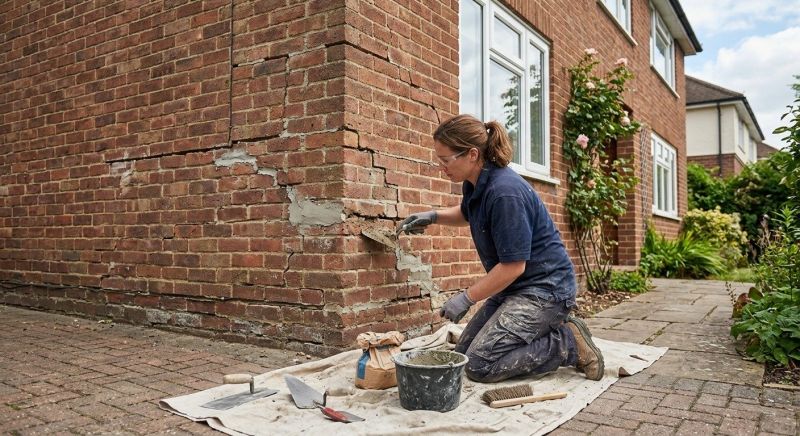 Brick Wall Repair in Dorchester County, SC