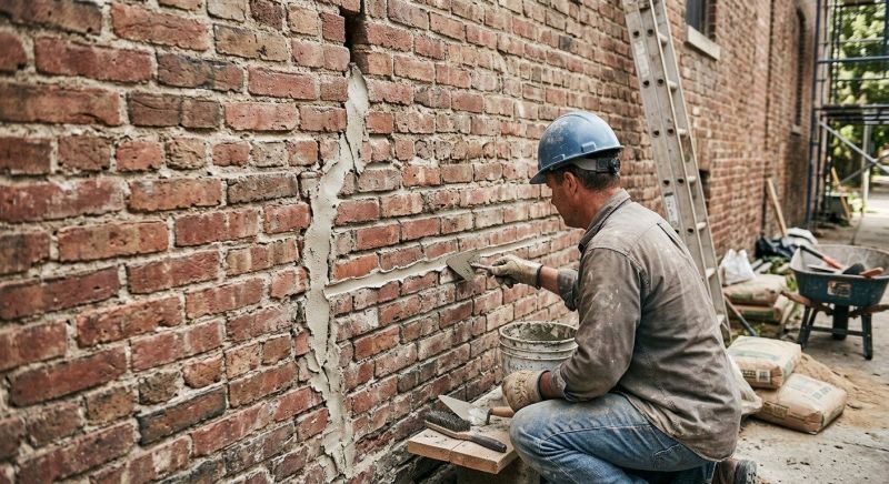 Brick Wall Repair in Ladson, SC
