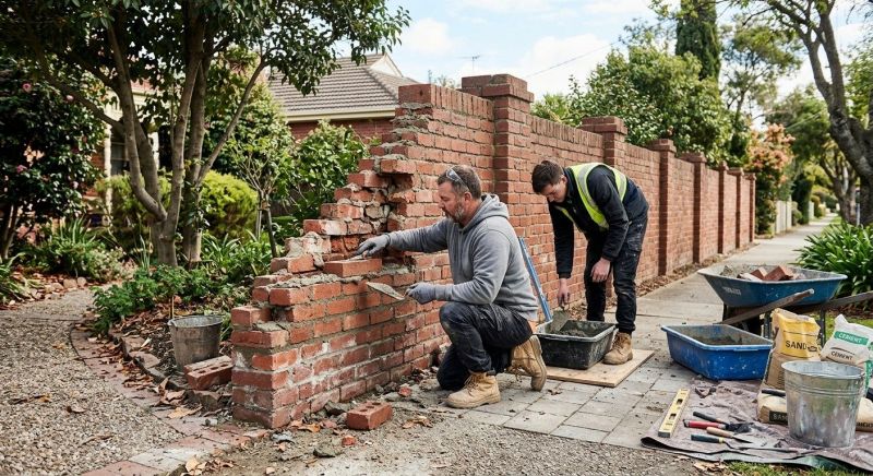 Brick Wall Repair in Summerville, SC