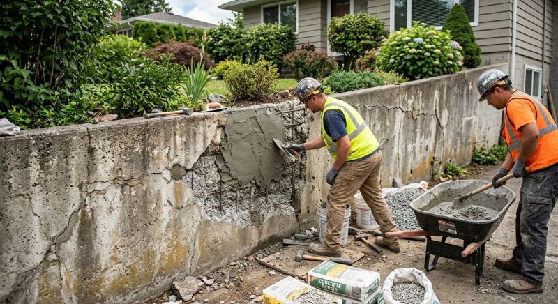 Retaining Wall Repair in Hollywood, SC