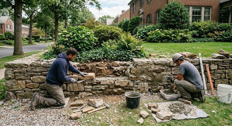 Retaining Wall Repair in Hollywood, SC