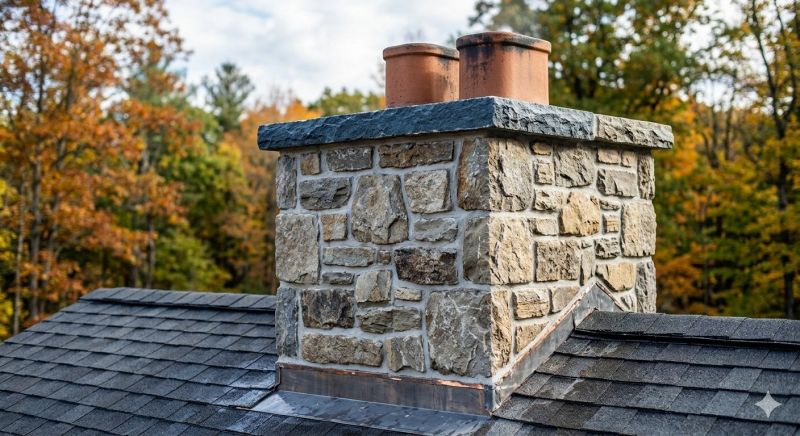 Stone Chimney Installation in Hollywood, SC