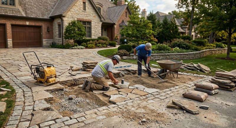 Stone Driveway Repair in Summerville, SC