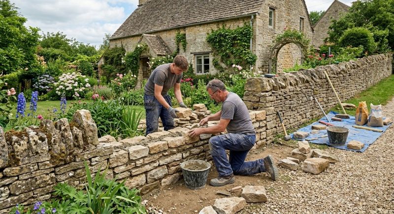 Stone Wall Repair in Saint George, SC
